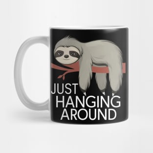 Serene Sloth: Just Hanging Around Mug